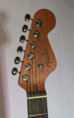 Fender - Highway Series Parlor Acoustic/Electric Guitar, Rosewood Fingerboard - Natural 4